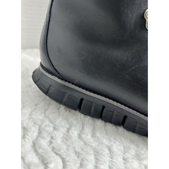 Cole Haan Boots Mens Size 12 Black ZEROGRAND Leather Lace Up Combat Ankle Hiker main image 13